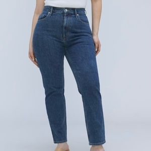 Everlane Original Curvy Cheeky Jean - Washed Midnight